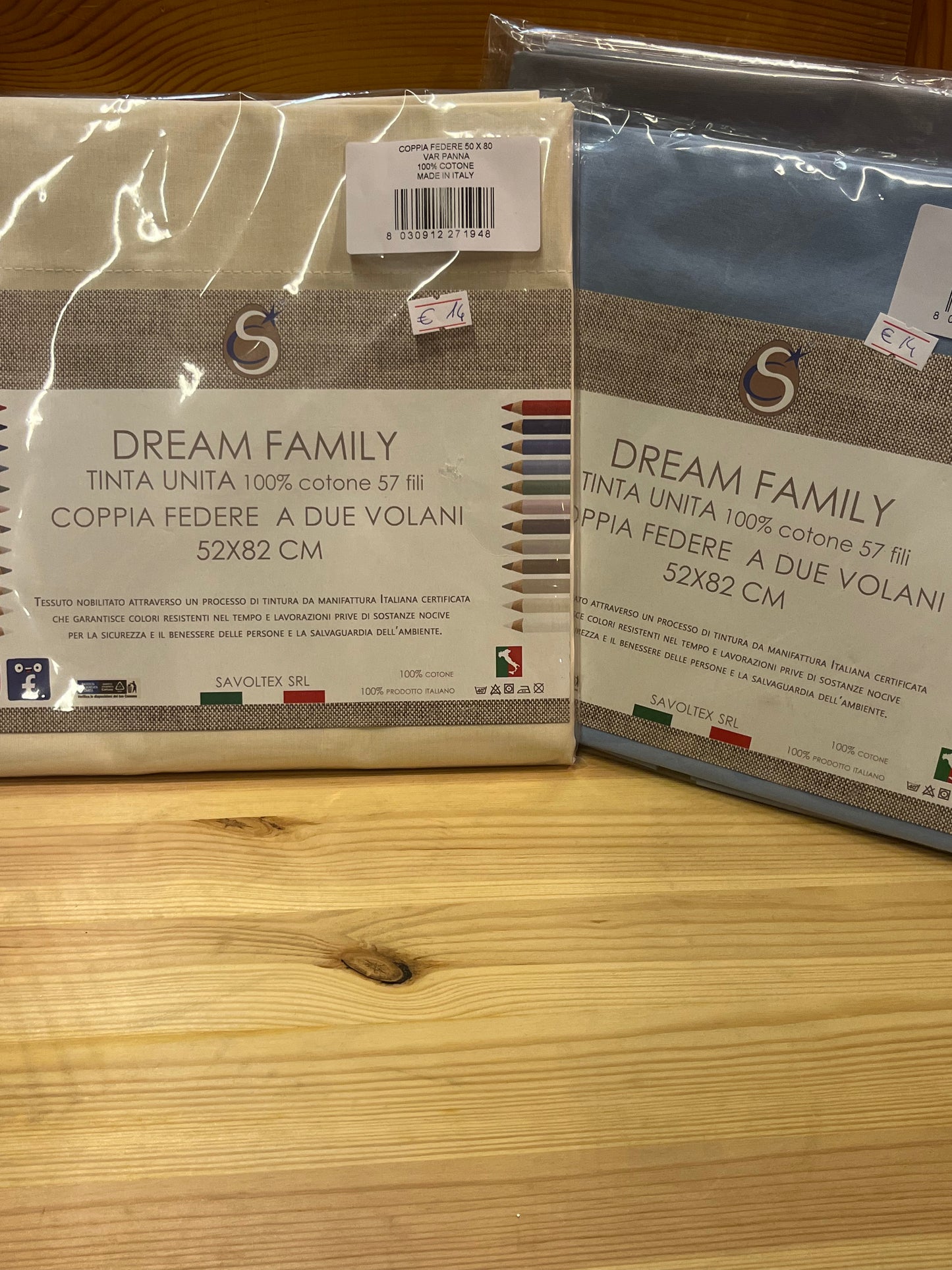 Coppia federe a due volani - più colori disponibili