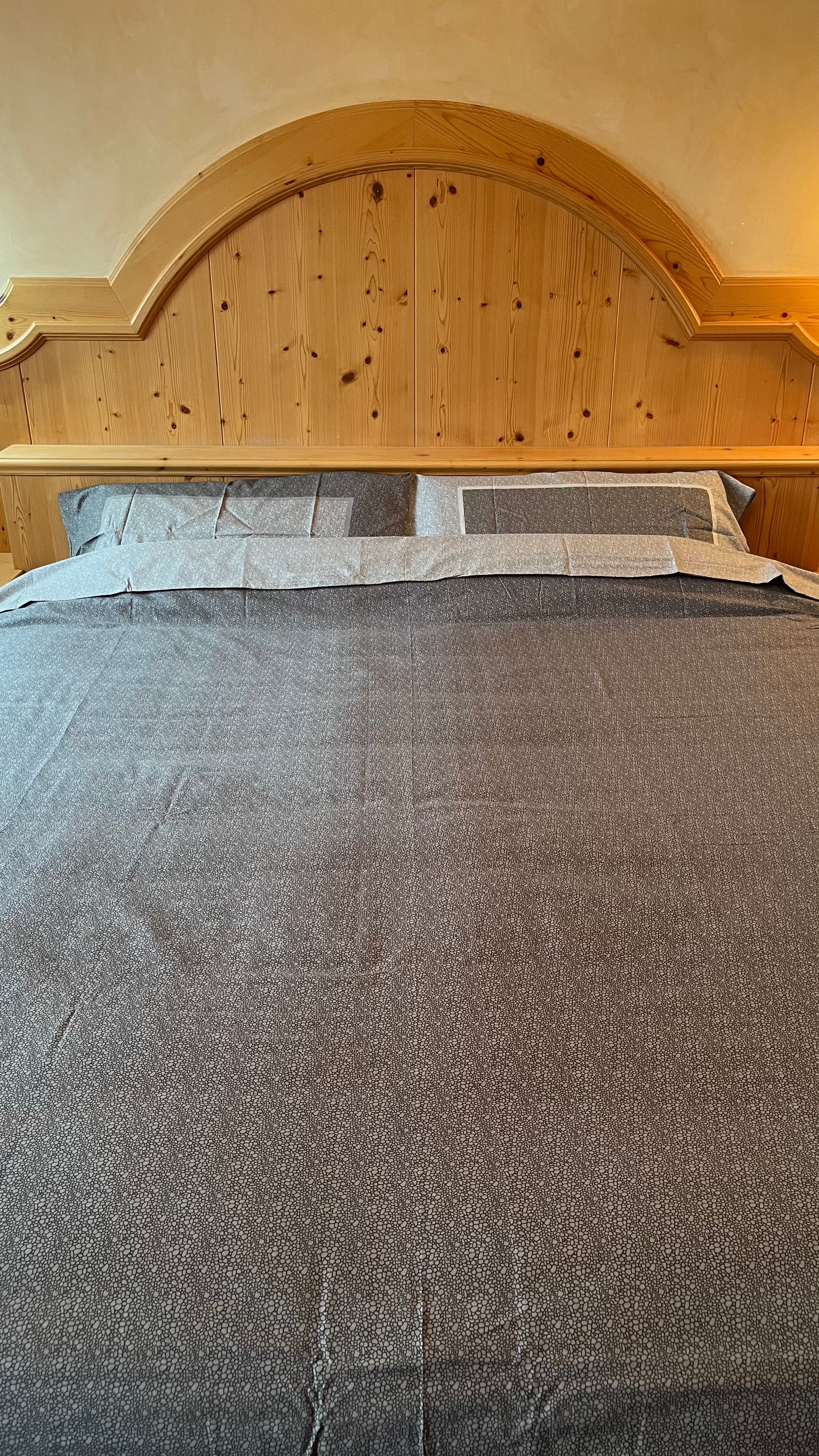 Copripiumino matrimoniale Infinity Elegance double-face con 2 federe abbinate