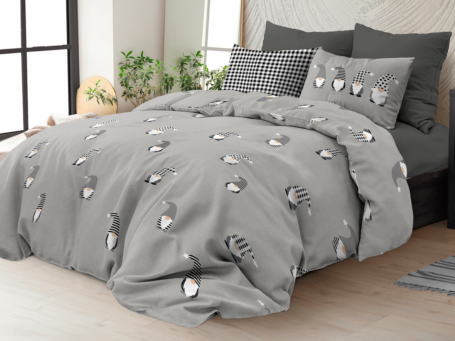 Copripiumino Hobbit grigio matrimoniale