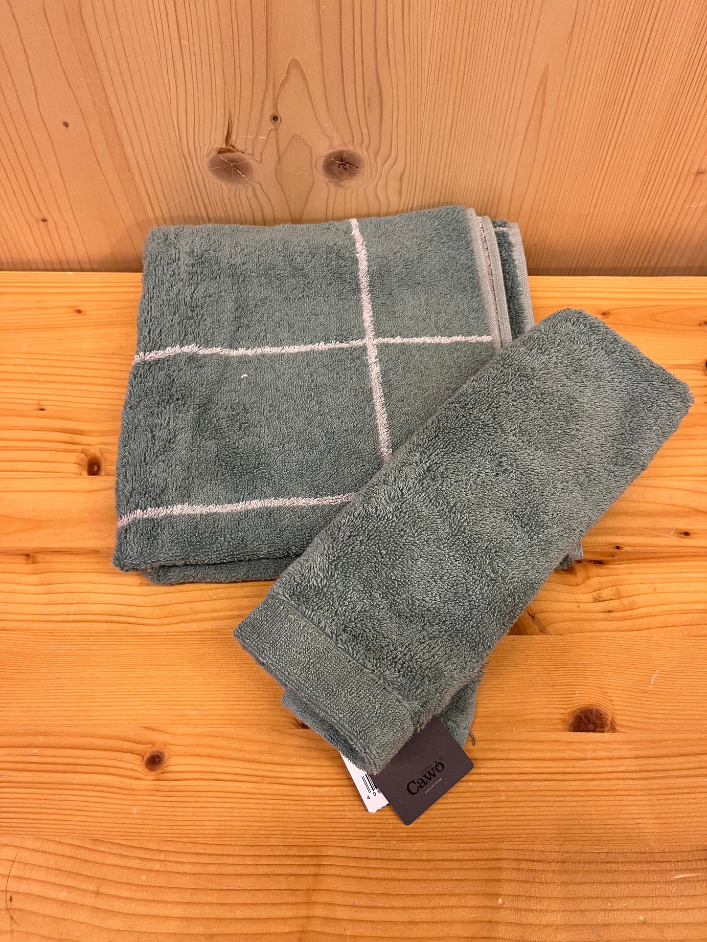 Set asciugamani ospite viso “quadro grande” - Cawö