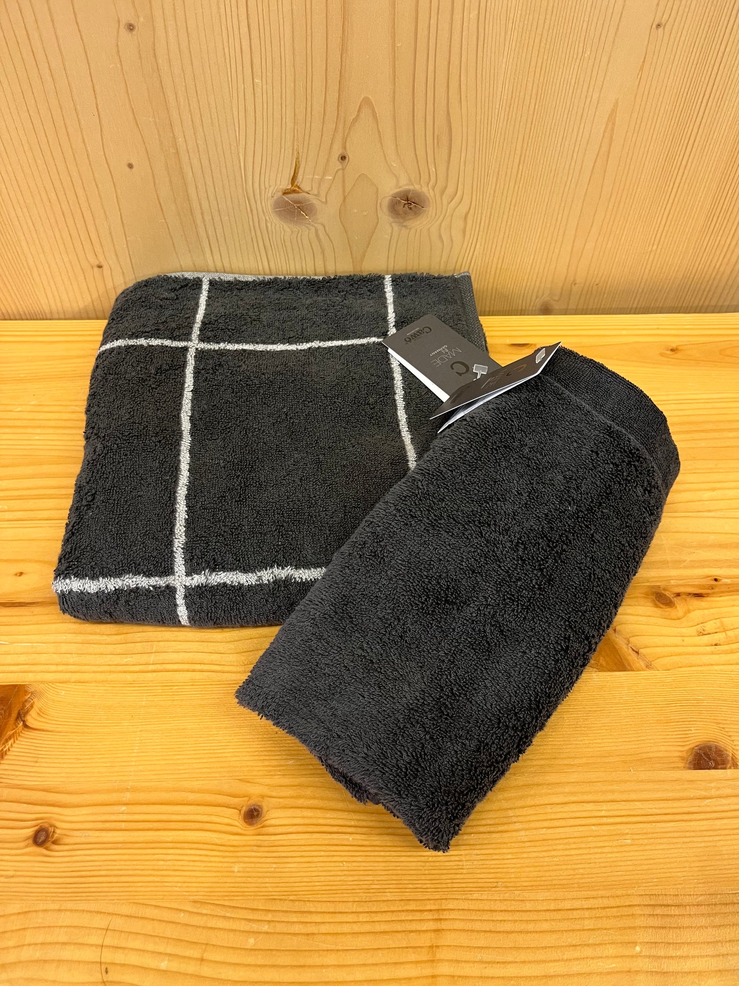 Set asciugamani ospite viso “quadro grande” - Cawö