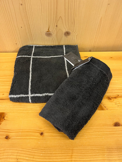 Set asciugamani ospite viso “quadro grande” - Cawö