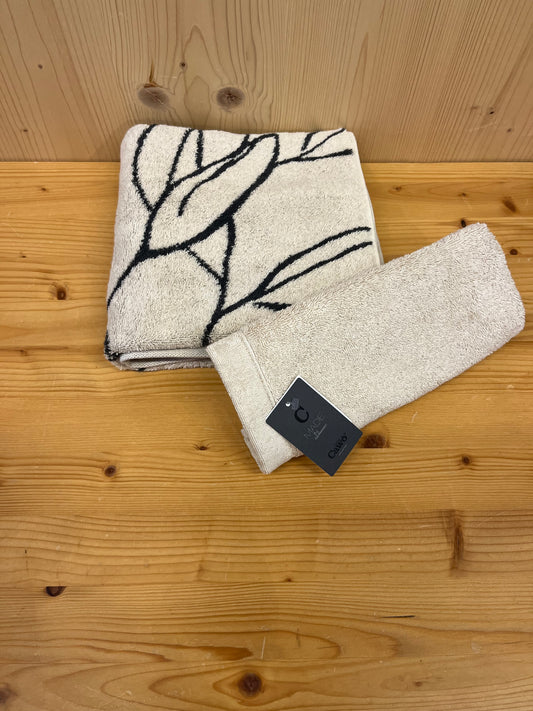 Set asciugamano Cawö “foglia”