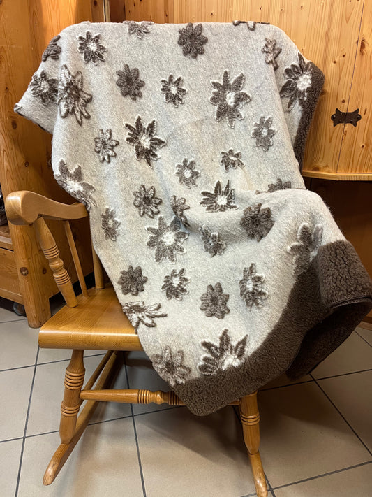 Plaid "stelle alpine"