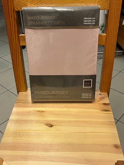 Lenzuolo da Sotto con angoli in Puro cotone Jersey no stiro - matrimoniale