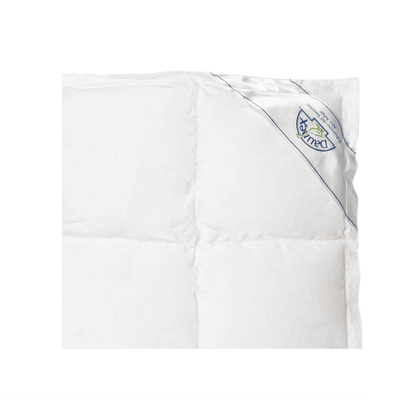 Piumino matrimoniale Tirolo Light 250x200 cm in 100% piumino bianco Daunex angoli