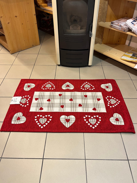 Tappetino Lavaredo antiscivolo 65x110 cm